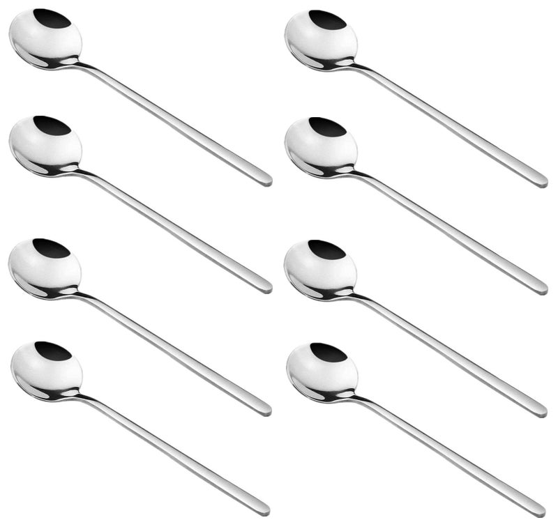 SZLFSX 18 Pack Stainless Steel Espresso Spoons  findTop Mini Teaspoons Set for Coffee Sugar Dessert Cake Ice Cream Soup Antipasto Cappuccino  5.1 Inch - Image 1